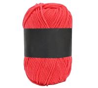 Wyvix 5 rollos de hilo algodón con leche 4 capas for hacer ganchillo, mezcla for tejer a mano(65)