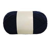 Wyvix 5 rollos de hilo algodón con leche 50g for hacer ganchillo, mezcla gruesa for tejer a mano capas(31)