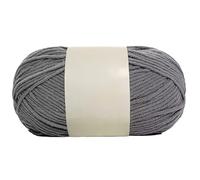 Wyvix 5 rollos de hilo algodón con leche 50g for hacer ganchillo, mezcla gruesa for tejer a mano capas(34)