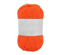 Wyvix 5 rollos de hilo algodón con leche capas for hacer ganchillo, mezcla for tejer a mano(35)