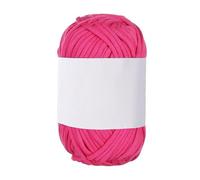 Wyvix 5 rollos de hilo algodón hecho girar con núcleo 50g for hacer ganchillo, mezcla gruesa for tejer a mano(25)
