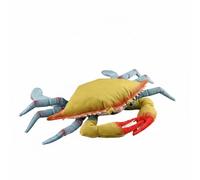 Wyvix Cangrejo Nadador Realista de Peluche - 42 cm, Suave, Azul, con Patas Paleta