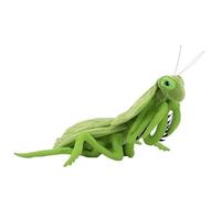 Wyvix Peluche Realista de Mantis Religiosa con Escudo Verde 28 cm y Espalda Hoja Suave