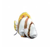 Wyvix Peluche Realista de pez Mariposa 20 cm con Relleno Cuentas for