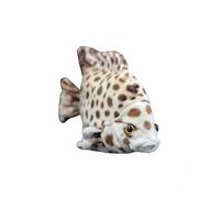 Wyvix Peluche Realista de pez rubí Scat: Acuario Moteado 20 cm con Relleno Cuentas