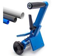 WYWL Escariador de tubos de PPR/PE/PVC - Herramienta de biselado de tubos de plástico de 1.5-6.3 pulgadas para tubos redondos - Dispositivo eficiente y específico (25-160 mm)