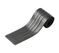 WYWNQ Coche Protector de Parachoques para Porsche Macan (95B), 104CM Resistente Arañazos Protector Paragolpes Trasero Accesorios,A-Carbon Fiber