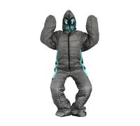 WYWY Saco de Dormir Portátil para Adultos, Traje Entero de Alienígena para Adulto Caminable - Todas Las Estaciones, Cómodo & Caliente, Cierre Cremallera, Poliéster & Algodón(150-160cm)