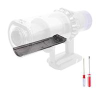 WYWY.Wide Big Bin Runner Reemplazo para Dyson V10 V11 V15 SV12 SV14 SV15 SV22 Aspiradora Cubo de polvo Ciclón Soporte Placa deslizante Canister Piezas de repuesto