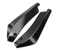 WYXFCBF 2 Piezas Difusor Alerón Parachoques Trasero para Peugeot 407 2004 2005 2006 2007 2008, Separador Labios para Trasera Aleta, Accesorios Coche,Bright Black
