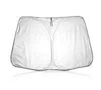 WYXFCBF Parasol Coche Delantero para Mercedes-Benz M-Class ML 350 W164 ML 420 W164 ML 550 ML 280 2000-2024, Plegable Parasol para Parabrisas Protección UV Aislamiento TéRmico Accesorios,White