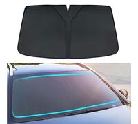 WYXFCBF Parasol Coche Delantero para Mercedes-Benz M-Class ML 350 W164 ML 420 W164 ML 550 ML 280 2000-2024, Plegable Parasol para Parabrisas Protección UV Aislamiento TéRmico Accesorios,Black