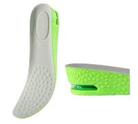 WYYFCBD Plantilla Plantillas De Aumento Altura del Cojín Aire Transpirable Sudor Y Anti-Olor Absorbente Choques para Zapatos Deportivos-3 5cm Gris Verde-eu41-42