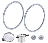 WYYFXY® 2 anillos de sellado de 22 cm para olla a presión WMF, anillo de sellado de silicona con junta de señal de cocción para WMF 6068559990 6068559997