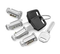 WYYFXY® 4 unidades de cerradura de seguridad para portaequipajes de Thule, para sistema de portaequipajes de coche Thule, cilindros de cerradura para cilindros de cerradura Thule