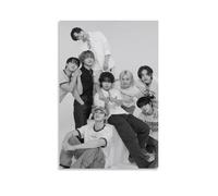 WYYRAB Póster de lienzo impermeable para decoración de pared de Stray Kids, impresión de alta definición, adecuado para dormitorio, sala de estar, cafetería, decoración sin marco, 40 x 60 cm