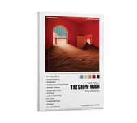 WYYRAB The Slow Rush-Tame ImpalaWall Decor - Póster de lienzo impermeable de alta definición, adecuado para dormitorio, sala de estar, cafetería, decoración, estilo marco, 40 x 60 cm