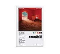 WYYRAB The Slow Rush-Tame ImpalaWall Decor - Póster de lienzo impermeable de alta definición, adecuado para dormitorio, sala de estar, cafetería, decoración sin marco, estilo 20 x 30 cm