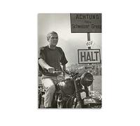 WYYXF Cuadro en lienzo Steve McQueen-304 - Póster y arte de pared moderno para dormitorio familiar sin marco (50 x 70 cm)