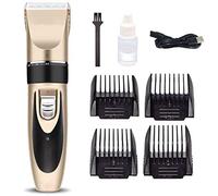 WYYZSS Cortapelos Perros, Set Máquina Cortar Pelo Profesional Inalámbrico Y Recargable,Esquiladora Eléctrica Dog Clipper Recargable para Mascota Gato,B
