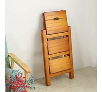 WYZDCP 3 Pasos de Escalera de la Escalera Taburete de Escalera de Madera, Silla Plegable Silla de Cocina Biblioteca de Cocina Multifunción Multifunción Paso Plegable Stef Tallder Rack Movible