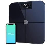 Wyze Báscula Inteligente Digital de Baño para Peso y Grasa Corporal, IMC y Frecuencia Cardíaca - Analizador de Composición Con Aplicación, Baterías Incluidas