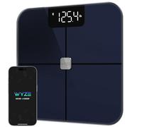 Wyze Báscula Inteligente Digital de Baño para Peso y Grasa Corporal, IMC y Frecuencia Cardíaca - Analizador de Composición Con Aplicación, Baterías Incluidas
