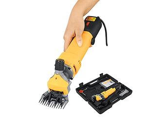 wz 1300W Esquiladora Ovejas, Trasquiladora Para Cabras Caballos Esquiladora Eléctrica Profesional Maquina De Esquilar Para Ovejas, 6 Velocidade Ajustable Con Estuche De Transporte