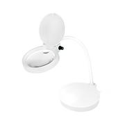 WZ0067 Lupa de Mesa Iluminada 8dpt,32dpt Ø100mm Iluminación: LED 2.5W LOGILINK