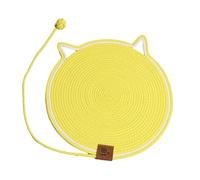 WZBHCZLJ Almohadilla rascadora de doble cara para gatos, bonita almohadilla redonda de varios tamaños