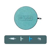 WZBHCZLJ Difusor de oxígeno de disco de burbujas de acero inoxidable, discos redondos, accesorios para tanques de agua dulce y salada