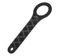 WZBHCZLJ Llave de soporte inferior de bicicleta de aleación de aluminio para reparación de ciclismo, mantenimiento, herramienta de llave de biela con agarre de goma para bicicletas