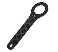 WZBHCZLJ Llave de soporte inferior de bicicleta de aleación de aluminio para reparación de ciclismo, mantenimiento, herramienta de llave de biela con agarre de goma para bicicletas