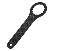 WZBHCZLJ Llave de soporte inferior de bicicleta de aleación de aluminio para reparación de ciclismo, mantenimiento, herramienta de llave de biela con agarre de goma para bicicletas