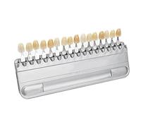 WZCXYX Diente 3D Dientes 16 Color Modelo Tarjeta Dientes Blanqueamiento Porcelana 16 Color Shade Guide Frío Luz Dientes Blanco Blanqueo Dental Plat