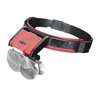 WZCXYX Magnificación Binocular Dental Lupa Cirugía Magnificadora Quirúrgica con Faros Led Luz Operación Médica Lámpara De Lupa