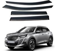 WzFacai6 Coche Deflectores de Viento para Peugeot 2008 2020 2021,Ventana Derivabrisas Lluvia Protector Vent Shades Guard Coche Accesorios.
