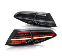 WzFacai6 Piloto Trasero para VW Golf MK7 Golf 7 5 TSI TDI 2013-2019, Luz Freno Trasero Intermitentes Montaje Lámpara Reemplazo Trasera Luz Trasera Luz Señal,Smoke