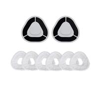 WZGLL Paño Y Soporte For Fregona (Compatible con Narwal J3/J4/J4 Lite/J5/Freo X Ultra), Kit De Repuesto De Fregona Aspiradora Robótica(6-Piece Mop Pad Set)
