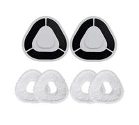 WZGLL Paño Y Soporte For Fregona (Compatible con Narwal J3/J4/J4 Lite/J5/Freo X Ultra), Kit De Repuesto De Fregona Aspiradora Robótica(4-Piece Mop Pad Set)