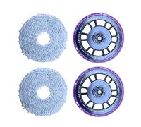 WZGLL Repuesto De Soporte De Paño para Aspiradora (Compatible con Eureka J15 Pro Ultra) - Juego De Soporte para Paño De Trapeador(2PCS)