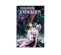 WZHDUDU Neon Genesis Evangelion Classic Hot Anime Series - Póster decorativo para pared, pintura para dormitorio, 30 x 45 cm, estilo sin marco