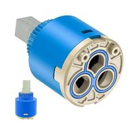 Wzhtuzi Cartucho de Cerámica de 35 mm para Grifo Monomando de Baño o Cocina - Azul