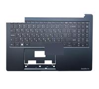 WZKOZDR FR GR TR Carcasa Superior con Teclado y reposamanos para Dynabook para SateUite Pro C50-J C50-H C50-E D0K-V6505H XN16R-156 NB-17-6505H-10-B0 KN16R-156(HB Blue)