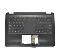 WZKOZDR Piezas de Recambio Cubierta Superior con Teclado Latino en español TP301 UI/ES para ASUS VivoBook TP301U, TP301UJ, TP301UA-DW006T, 90NB0AL1, R30620 y R30680(UI with Speaker)