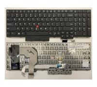 WZKOZDR Piezas de Recambio Disposición de EE. UU. RU para Teclado portátil Lenovo ThinkPad tp00085b T570 T580 P51s P52s 01HX287 208 01ER611(with Point US)