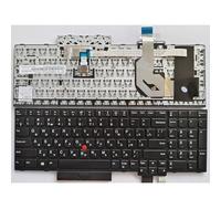 WZKOZDR Piezas de Recambio Disposición de EE. UU. RU para Teclado portátil Lenovo ThinkPad tp00085b T570 T580 P51s P52s 01HX287 208 01ER611(with Point RU)