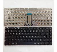 WZKOZDR Piezas de Recambio Disposición US SP para Teclado de portátil Lenovo 500S-14, 100S-14IBR/14ISK/U31, 300S-14ISK, N3060, S41-70/35/75, sin retroiluminación(SP Layout)