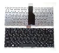 WZKOZDR Piezas de Recambio para Acer para Aspire One AO756 Q1VZC 725 726 756 para S3 S5 V5-121 S3-951 S3-371 S3-391 V5-171 S5-951 MS2346 B113 Teclado(No Backlight RU)