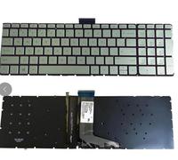 WZKOZDR Piezas de Recambio para HP para Envy X360 M6-W100 M6-W101DX M6-W102DX M6-W105DX Teclado retroiluminado de EE. UU